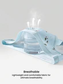 LUVLETTE 3-pack set med fräcka bomullsunderkläder för kvinnor med mellanhög midja - Multifärgad - Visa 6