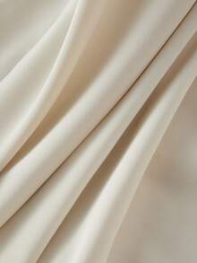 ZEYLAH 立体花朵镂空连衣裙 - 杏色 - 查看 6