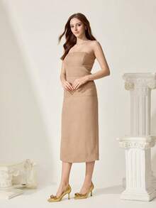 CUCCOO CHICEST Giày cao gót nữ màu xanh lá cây bóng, kiểu dáng thanh lịch, mũi nhọn, gót mảnh, vừa phải, phù hợp cho cả bốn mùa, với chi tiết nơ thắt, thích hợp cho ngày lễ Thánh Patrick, Giáng sinh, hẹn hò, tiệc trà chiều và công sở. - Vàng - Xem 3