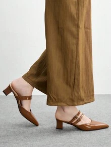 CUCCOO BIZCHIC Women Heeled Sandals - Brown - View 3