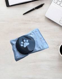 2个装卡通猫爪图案车载杯架内衬垫圆形硅胶防滑垫隔热垫，适用于饮料或咖啡 - 彩色 - 查看 9