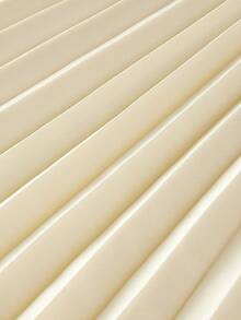 ZEYLAH 对比色蕾丝褶饰连衣裙 - 杏色 - 查看 6