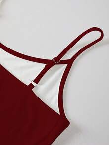 INAWLY Women's Casual Versatile Date & Travel Letter & Heart Print Camisole Top - Multicolor - View 4