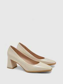 CUCCOO BIZCHIC Tacones para mujer - Beis - Ver 7