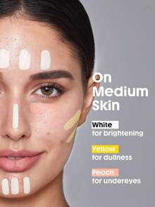 SHEGLAM Complexion Boost Kem Che KhuyếT ĐIểM ĐIềU ChỉNh MàU-White ThươNg HiệU LàM đẹP Trang đIểM Mỹ PhẩM Cho Phụ Nữ Và Cô GáI HoàN HảO Cho MùA Hè MùA XuâN Lý TưởNg Cho Y2K ThờI Trang Sang TrọNg Phù HợP Cho Sinh NhậT NgàY CủA Mẹ Quà TặNg TiệC SẵN SàNg MàU SắC TốT NhấT - trắng - Xem 5