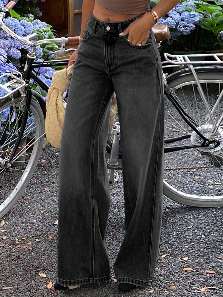 Tall Women's Casual Straight Leg Jeans