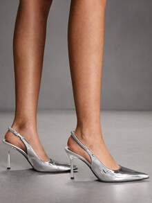 CUCCOO SZL Women Pumps - Silver - View 5