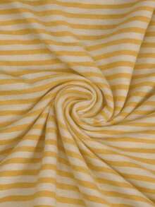 Glimmora Fashionable Minimalist Women's Striped Camisole, Gift For Friends - Yellow - View 3