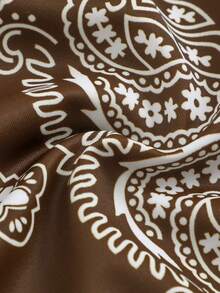 Swim Chiccia Women's Summer Beach Floral Print Halter Tie Tankini Swimsuit Set - Multicolor - View 7