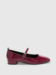 CUCCOO BIZCHIC Women Flats - Burgundy - View 4