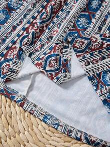 EMERY ROSE Áo tank top không tay kiểu babydoll in họa tiết toàn thân dành cho nữ cỡ lớn, thích hợp cho kỳ nghỉ hè trên bãi biển. - Nhiều màu - Xem 7