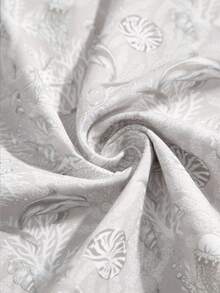 VIVINTIMO Men's Ocean Dolphin Print Vacation Shirt Hawaii Mens Shirt Beach Men Shirt Mens Hawaiian Shirt Nautical Shirt Seashell Shirt - Multicolor - View 6