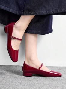 CUCCOO BIZCHIC Women Flats - Burgundy - View 6