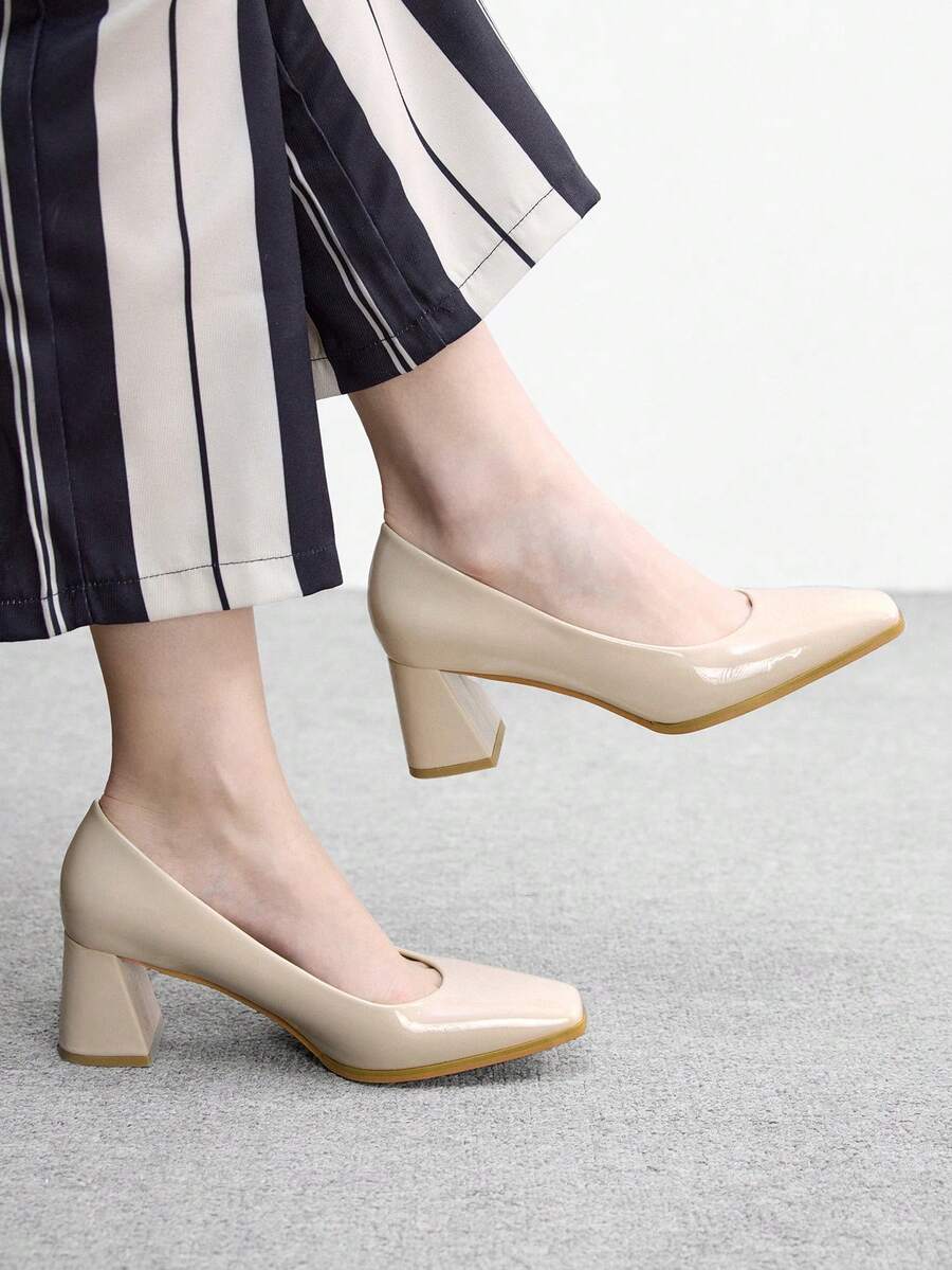 CUCCOO BIZCHIC Tacones para mujer - Beis - Ver 1