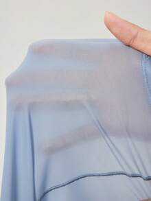 OutZeal 女士户外休闲轻薄半透明弹力长袖T恤 - 藍色 - 查看 9