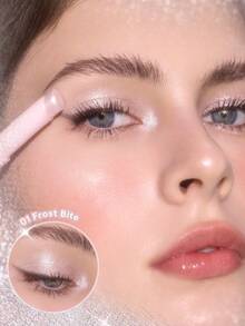 Crystal Jelly 亮片眼影棒-Frost Bite 品牌 美容 化妝 化妝品 適合女性與女孩 完美搭配夏季春季 Y2K 時尚 流行 生日 母親節禮物 假期 派對準備就緒 最佳顏色 - 01 Frost Bite - 查看 2