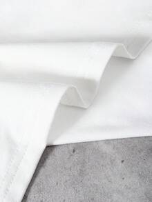 Coolqubz 男童图案圆领T恤和休闲运动裤两件套，夏季 - 紅色 - 查看 5