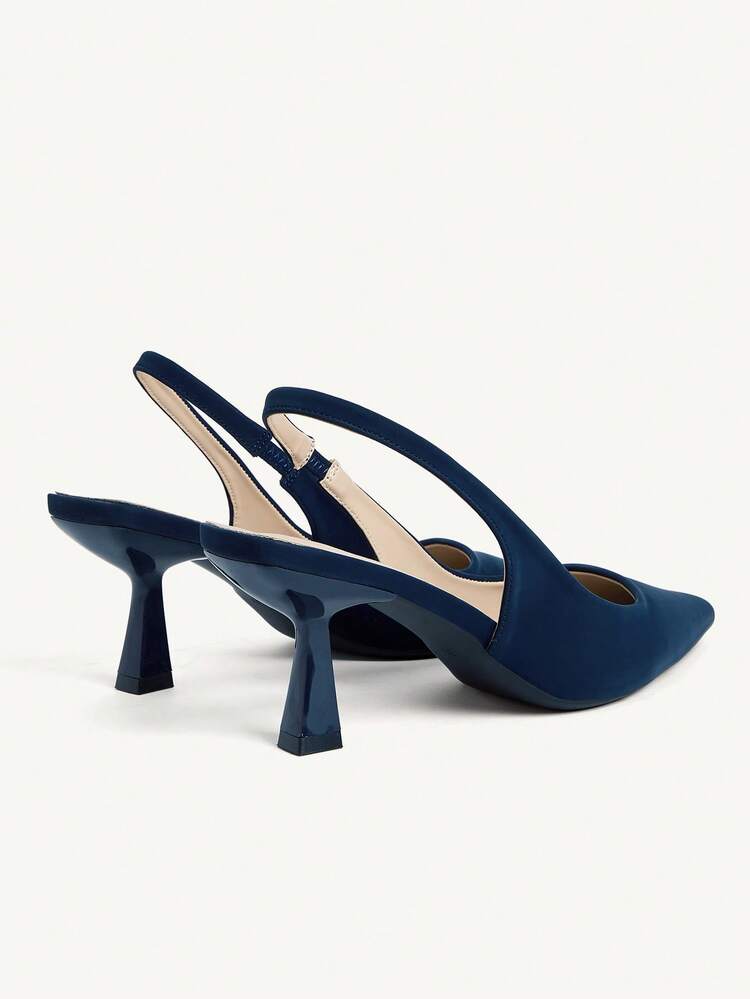 CUCCOO CHICEST Women Shoes Chinese Retro Pointed Kitten Heel Middle Heel Elegant Simple And Elegant Commuter Women High Heel Shoes Workplace Dating Formal Settings