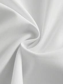 PAVTROS Men's Street Fashion Embroidered Short Sleeve Shirt - White - View 5