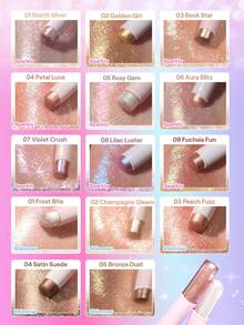 SHEGLAM Crystal Jelly BúT PhấN MắT LấP LáNh-Peach Fuzz ThươNg HiệU LàM đẹP Trang đIểM Mỹ PhẩM Cho Phụ Nữ Và Cô GáI HoàN HảO Cho MùA Hè MùA XuâN Lý TưởNg Cho Y2K ThờI Trang Sang TrọNg Phù HợP Cho Sinh NhậT NgàY CủA Mẹ Quà TặNg TiệC SẵN SàNg MàU SắC TốT NhấT - 03 Peach Fuzz - Xem 4