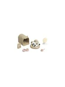 MINKOJA 1 pieza Mini árbol de gato de simulación, modelo de escena miniatura de gato, comida miniatura para gato, accesorios exquisitos de bricolaje, piezas de combinación adecuadas para combinar en el micro mundo, Pascua, regalo de Pascua, Día del Niño - Multicolor - Ver 7