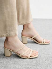 CUCCOO BIZCHIC Women Heeled Sandals - Off-white - View 2