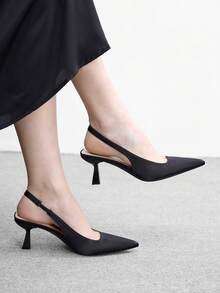 CUCCOO BIZCHIC Elegant Pointed-Toe Platform Thin Heel High Heels For ...