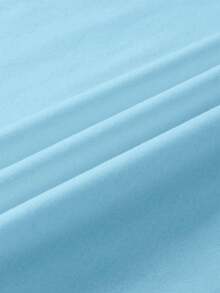 EMERY ROSE Women Slogan Letter Printed Short Sleeve T-Shirt LOS ANGELES Graphic Tees Women Tops - Baby Blue - View 4