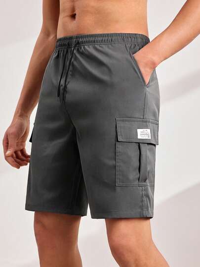 Driftmere 男士宽松休闲轻便工装短裤，尺码偏小，请订购大一码