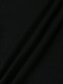 Qadelle 3件套女士休闲日常通勤简约纯色褶皱修身短袖T恤 - 彩色 - 查看 4