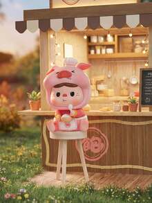 POKOJA LAND 10 Regular Models + 1 Hidden Farm And Circus Figurine Set, Cute Themed Collection Mini Statues, Suitable For Desktop Display As A Lovely Home Office Decoration Item. It Is A Unique Gift For Adults, Collectors, Friends And Family - Tide play blind box - View 4