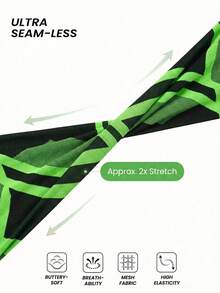 Innovista 可拆卸加厚可调节肩带性感镂空露背运动瑜伽/舞蹈上衣和镂空紧身裤女士运动套装 - 軍綠色 - 查看 6