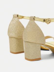 CUCCOO HITCHD Women Heeled Sandals Valentine's Day Elegant Shoes - Gold - View 10