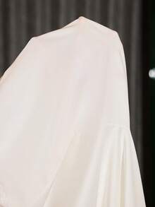 SilkySpell 女士性感白色连体睡衣，蕾丝束身胸衣，修身阔腿设计，可调节肩带 - 白色 - 查看 9