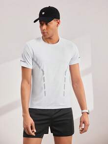 Driftmere 3 件套男士夏季薄款速干网眼透气弹力健身 T 恤 - 彩色 - 查看 2