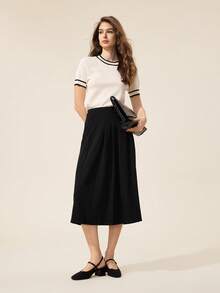 CUCCOO BASICS Women's Fashionable Versatile Minimalist Backless Pumps Spring Shoes - Vintage Black - View 5