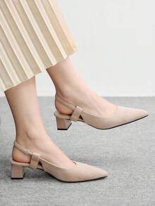 CUCCOO BIZCHIC Women Heeled Sandals - Apricot - View 3