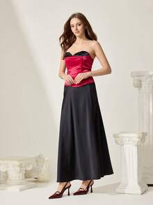 CUCCOO CHICEST 2026春夏尖头细带高跟鞋，性感优雅漆皮踝带包头凉鞋 - 酒紅色 - 查看 3