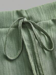 SHEIN Essnce Bộ 3 quần dài ống đứng thoải mái cho nữ, quần hè cho nữ. - Nhiều màu - Xem 10