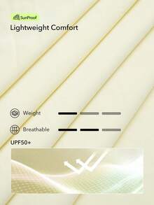 OutZeal 女士防晒外套 日常休闲 UV 防护 背部网眼抽绳腰带连帽及臀户外上衣 - 黃色 - 查看 6