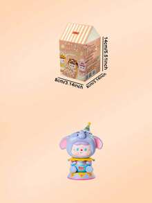 POKOJA LAND 10 Regular Models + 1 Hidden Farm And Circus Figurine Set, Cute Themed Collection Mini Statues, Suitable For Desktop Display As A Lovely Home Office Decoration Item. It Is A Unique Gift For Adults, Collectors, Friends And Family - Tide play blind box - View 5