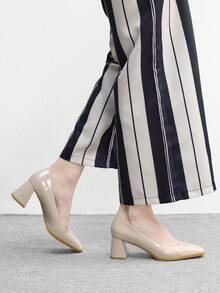 CUCCOO BIZCHIC Tacones para mujer - Beis - Ver 4