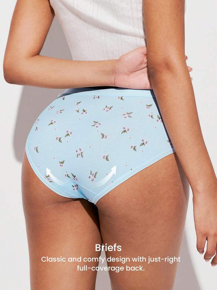 3-Pack Mid-Waist Briefs