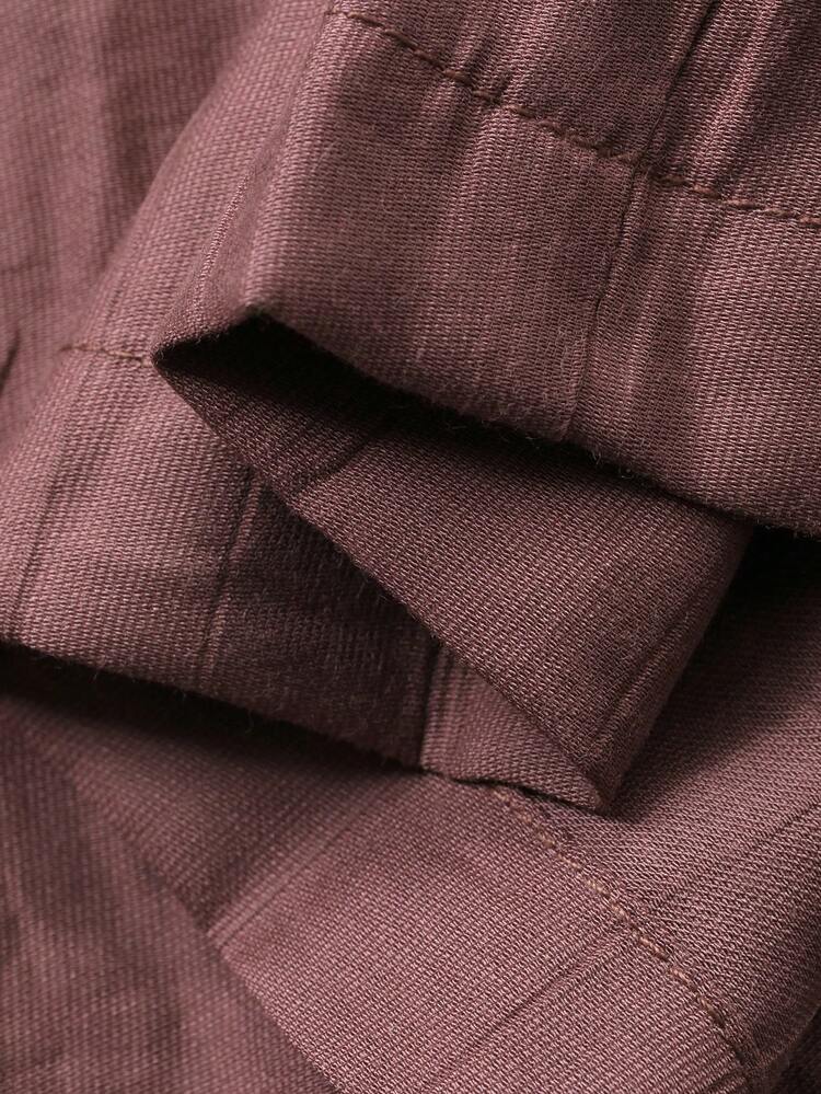 Tween Girls Plaid Shirt & Pants 2-Piece Outfit, Fall Summer