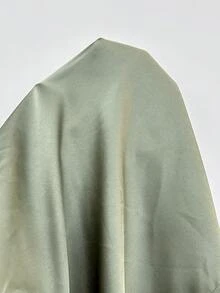 Roveilla Robe midi pour femmes grandes tailles en satin unicolore, col V, taille cintrée, dos croisé avec lien élastique, manches bouffantes. Élégante, style vintage français romantique et minimaliste. Convient pour le bureau, les déplacements, les affaires, le casual, la plage, le quotidien, les mariages, les fêtes. - Militaire verte - Voir 8