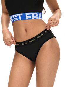 3件套女士时尚字母印花内裤套装 - 彩色 - 查看 5