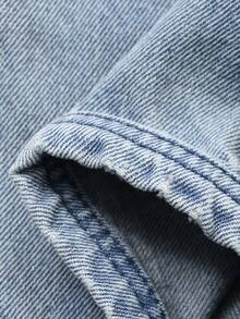 DAZY Toddler Boys' Casual Korean Style Washed Denim - Blue - View 9