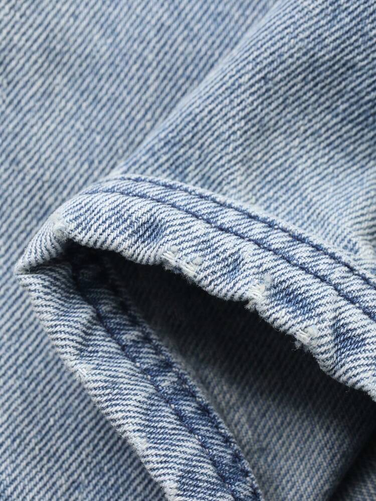 Baby Boys' Casual Korean Style Washed Denim Summer