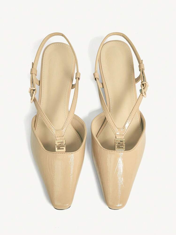 CUCCOO CHICEST Stylish Fashion Thick Heeled Black High Heel Pumps For Women, Versatile Valentine's Day Elegant Shoes