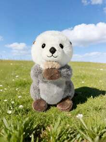 MINKOJA - BESTSELLERS 可爱的水獭毛绒玩具，仿真水獭造型，采用貂毛材质，触感柔软，是送给动物爱好者的理想礼物。它既是生日礼物，也是各种节日礼物的绝佳选择，还可作为沙发床表面的装饰摆件。 - 彩色 - 查看 8